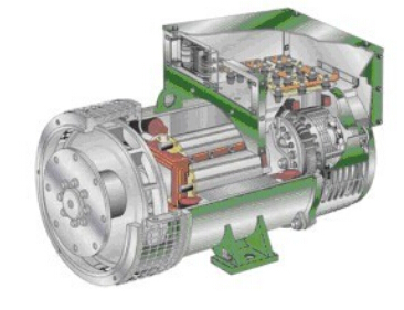 东西湖发电机内部结构图